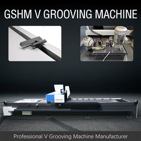 v groove cutting machine